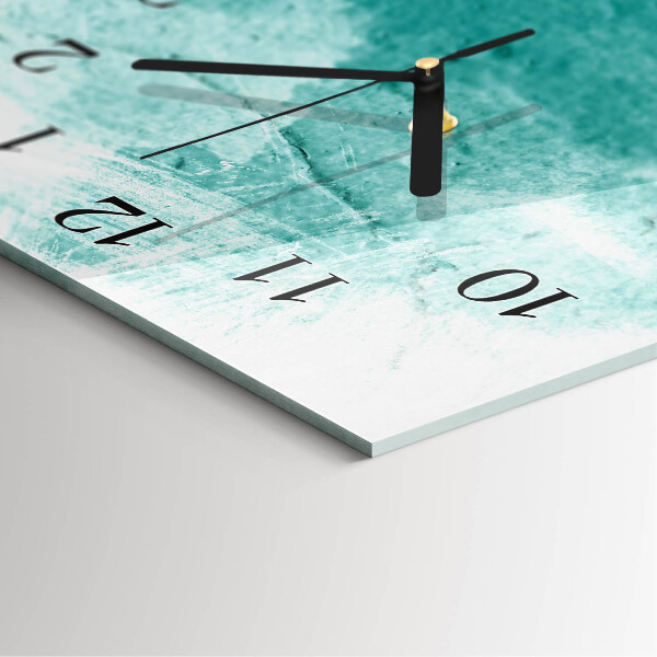 Reloj rectangular Muro