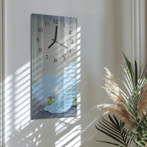 Reloj rectangular Orquídea