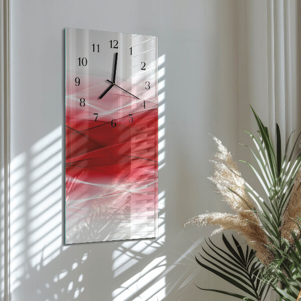 Reloj rectangular Abstracción