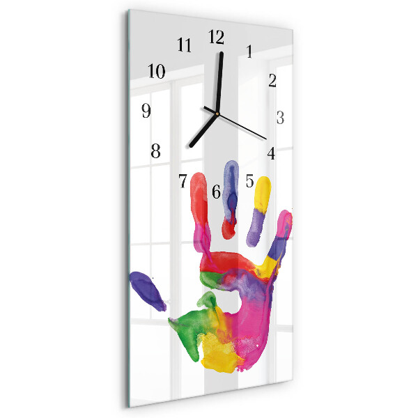 Reloj rectangular Mano