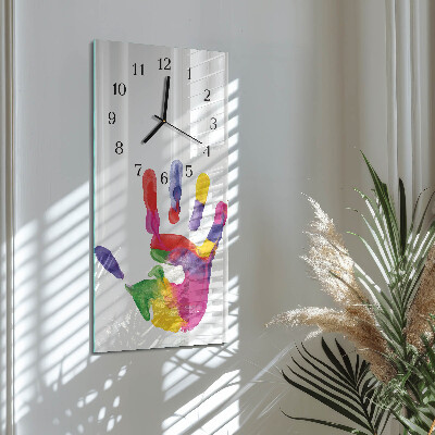 Reloj rectangular Mano