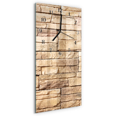 Reloj rectangular Escoria de huella