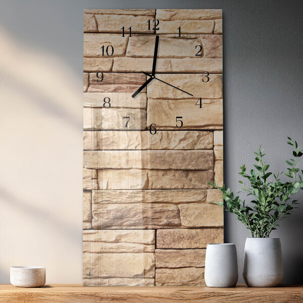 Reloj rectangular Escoria de huella