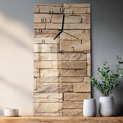 Reloj rectangular Escoria de huella