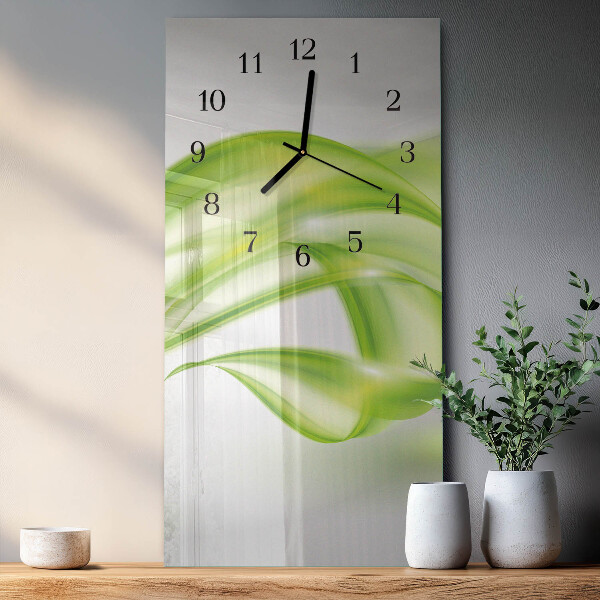 Reloj rectangular Líneas abstractas