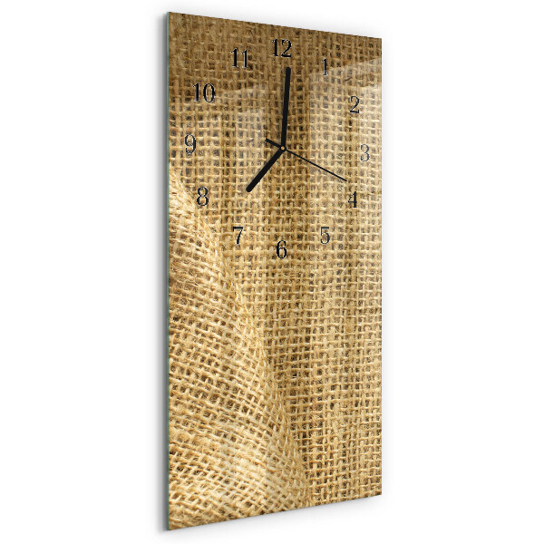 Reloj rectangular Tejido textil