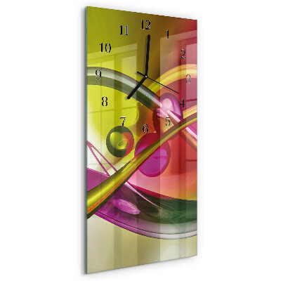Reloj rectangular Abstracción