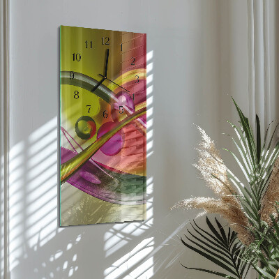 Reloj rectangular Abstracción