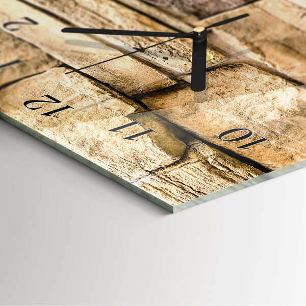 Reloj rectangular Muro