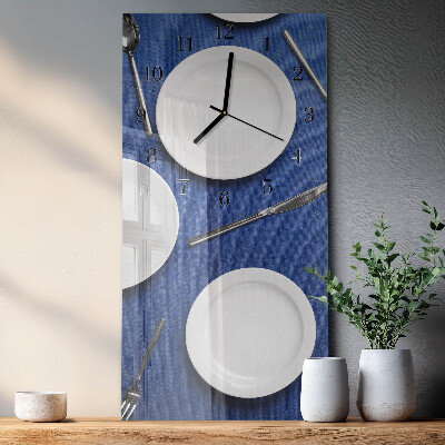 Reloj rectangular Lámina