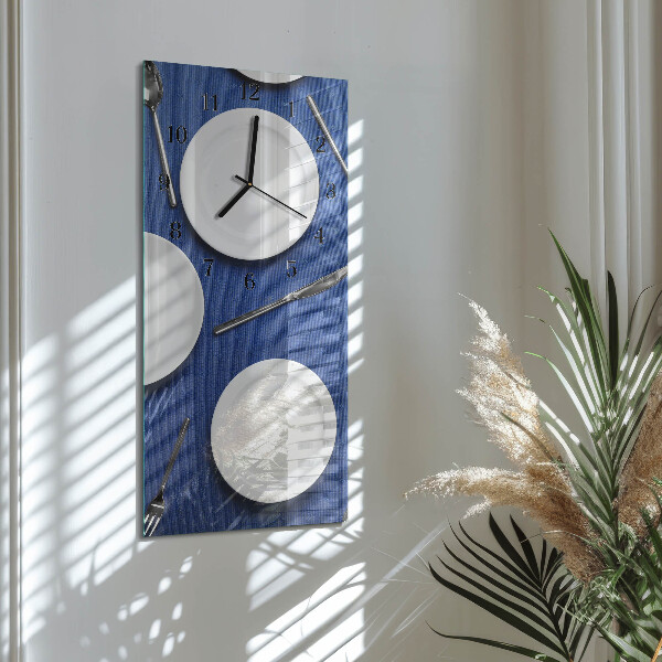 Reloj rectangular Lámina
