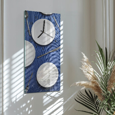 Reloj rectangular Lámina