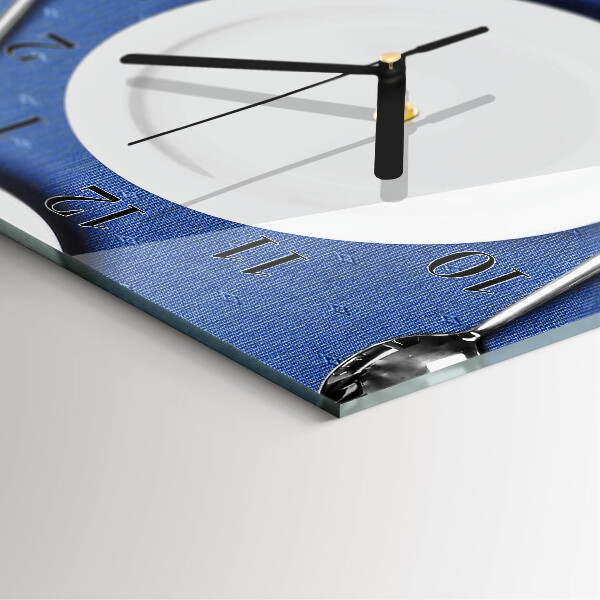 Reloj rectangular Lámina