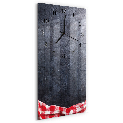 Reloj rectangular Mesa de mármol