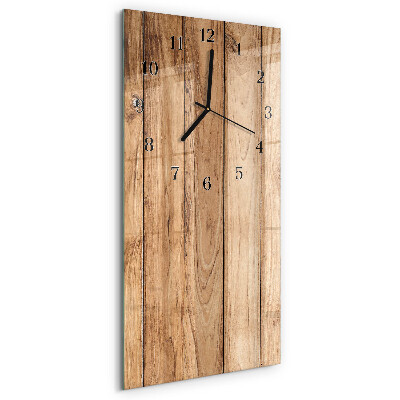 Reloj rectangular Madera