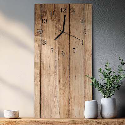 Reloj rectangular Madera