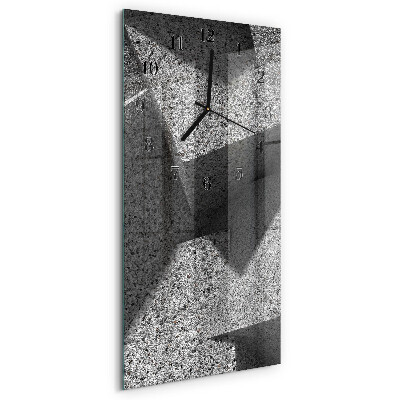 Reloj rectangular Mesa de mármol