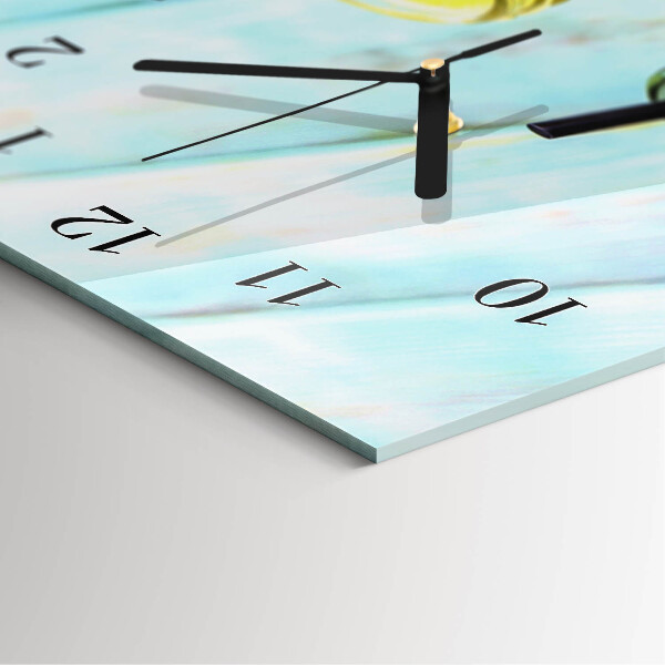 Reloj rectangular Cócteles