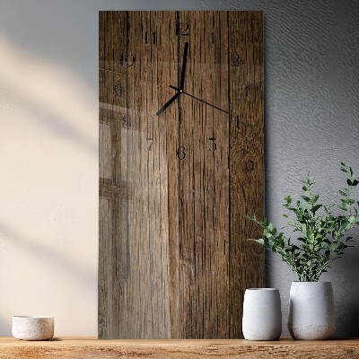 Reloj rectangular Madera