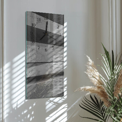 Reloj rectangular rayas