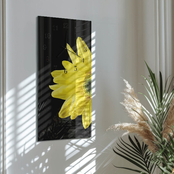Reloj rectangular Flor