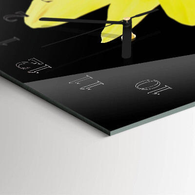 Reloj rectangular Flor