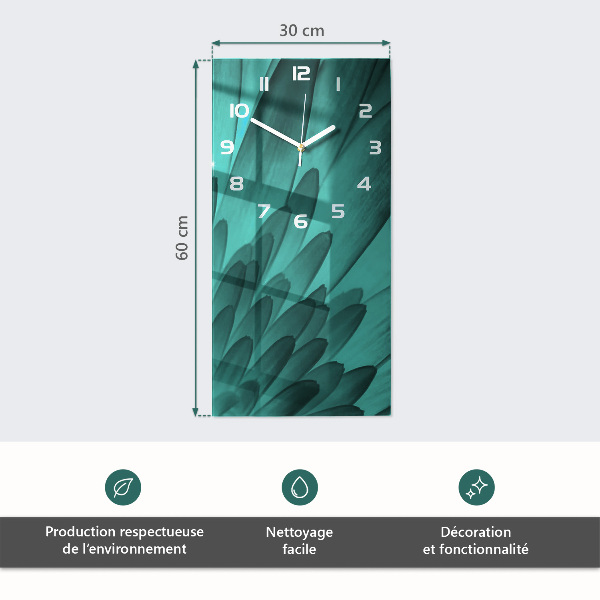 Reloj rectangular Mesa