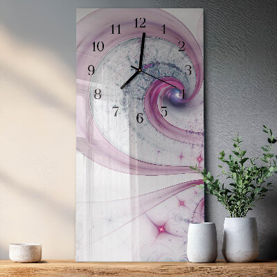 Reloj rectangular Vórtice