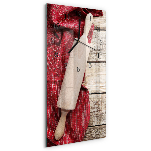 Reloj rectangular Rodillo