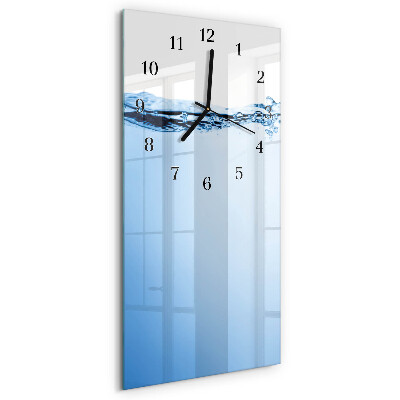 Reloj rectangular Agua