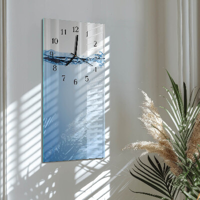 Reloj rectangular Agua