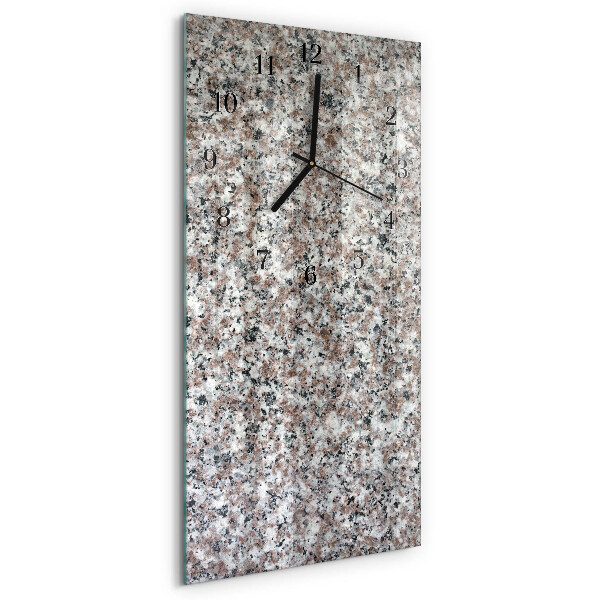 Reloj rectangular Grafito