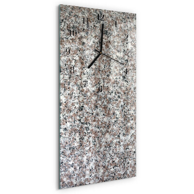 Reloj rectangular Grafito