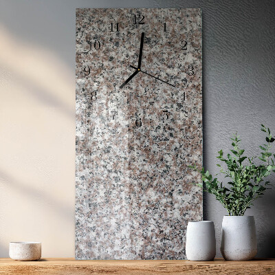 Reloj rectangular Grafito