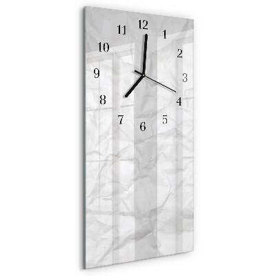 Reloj rectangular Papel
