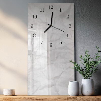 Reloj rectangular Papel