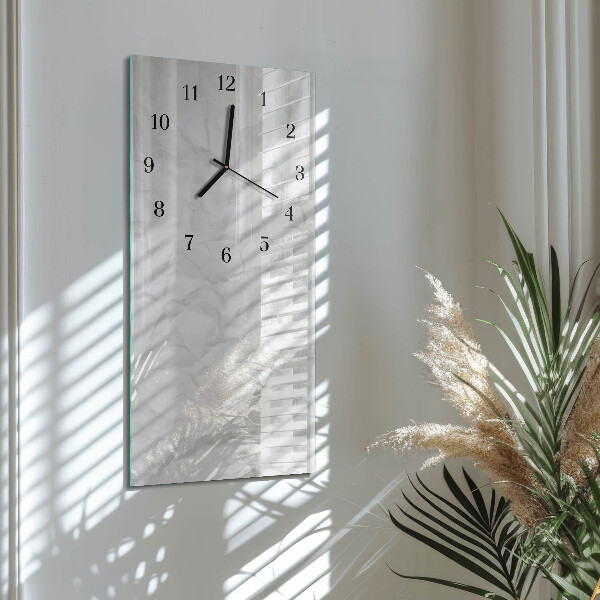 Reloj rectangular Papel