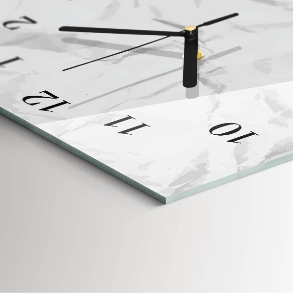 Reloj rectangular Papel