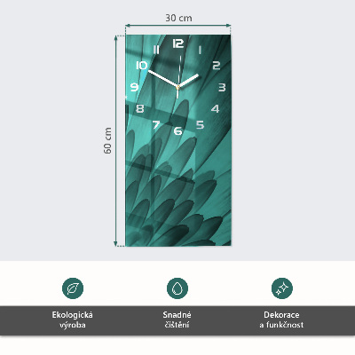 Reloj rectangular Material