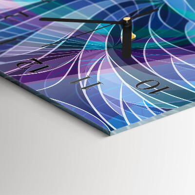Reloj rectangular Abstracción