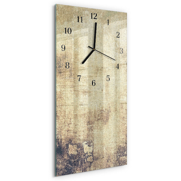 Reloj rectangular Plástico