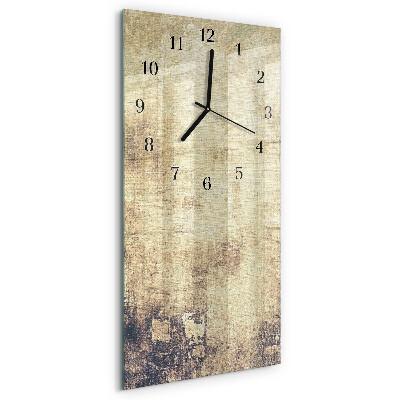 Reloj rectangular Plástico