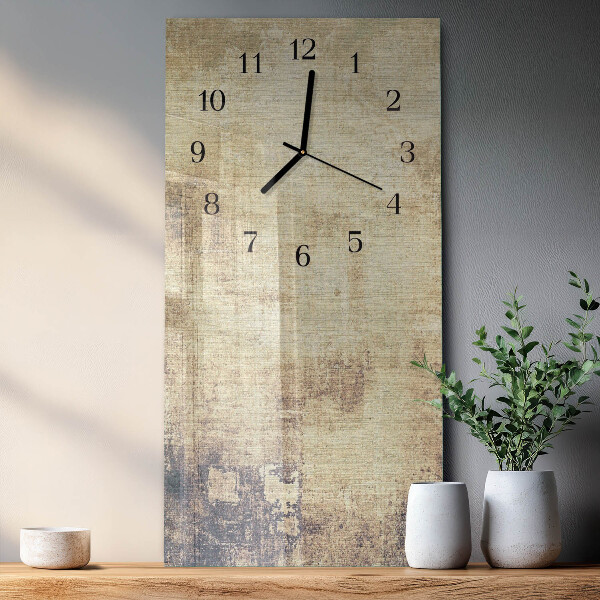 Reloj rectangular Plástico