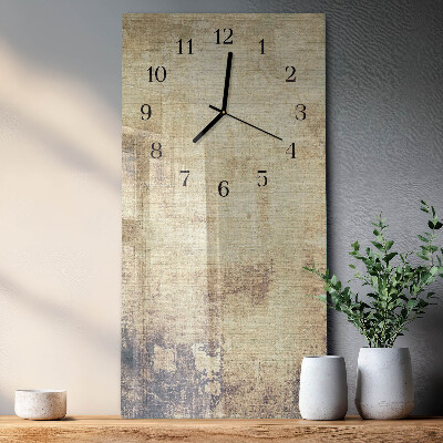 Reloj rectangular Plástico