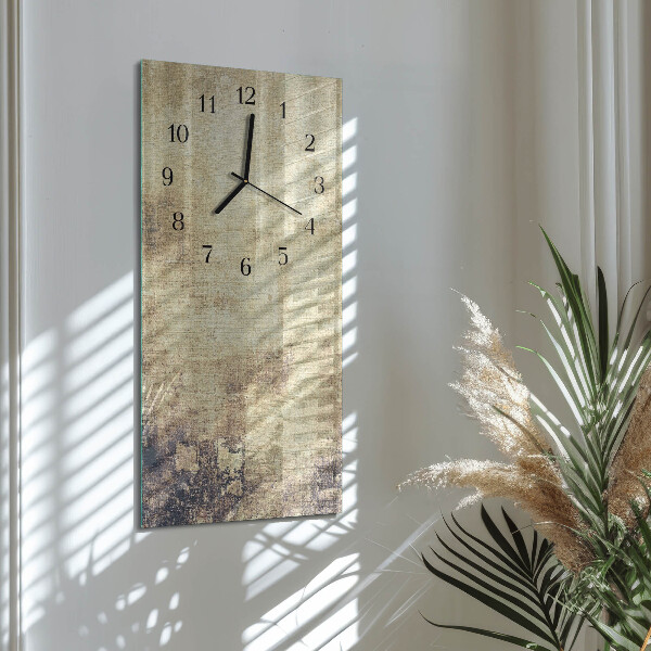 Reloj rectangular Plástico