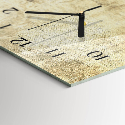 Reloj rectangular Plástico