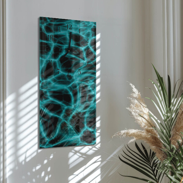 Reloj rectangular Superficie del agua