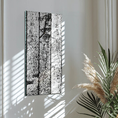 Reloj rectangular Madera