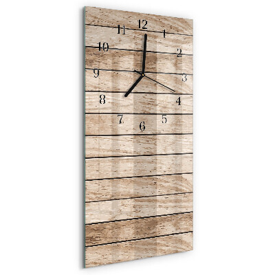 Reloj rectangular Madera