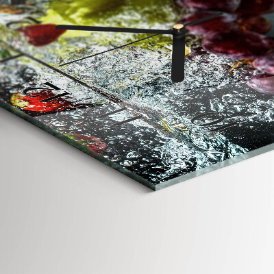Reloj rectangular Fruta